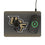 University of Central Florida Golden Knights Linen 15-Watt Wireless Charger and Mouse Pad