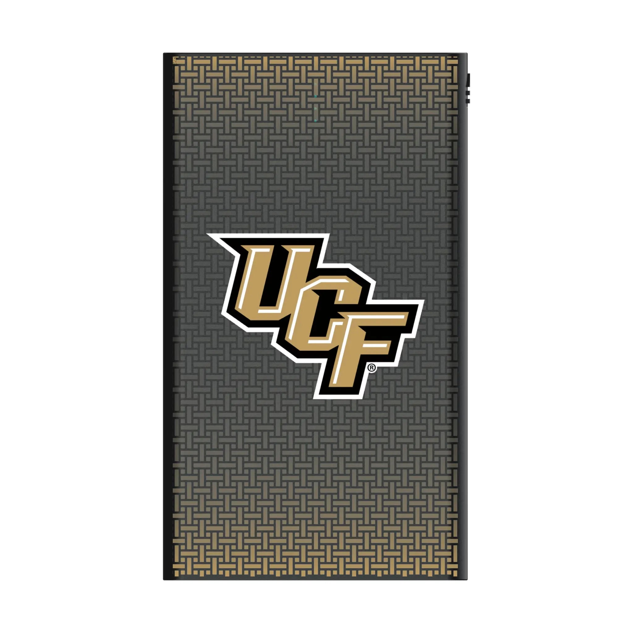 University of Central Florida Golden Knights Linen 5000mAh Flat Powerbank