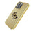 University of Central Florida Golden Knights Linen Bling Phone Case for Apple iPhone