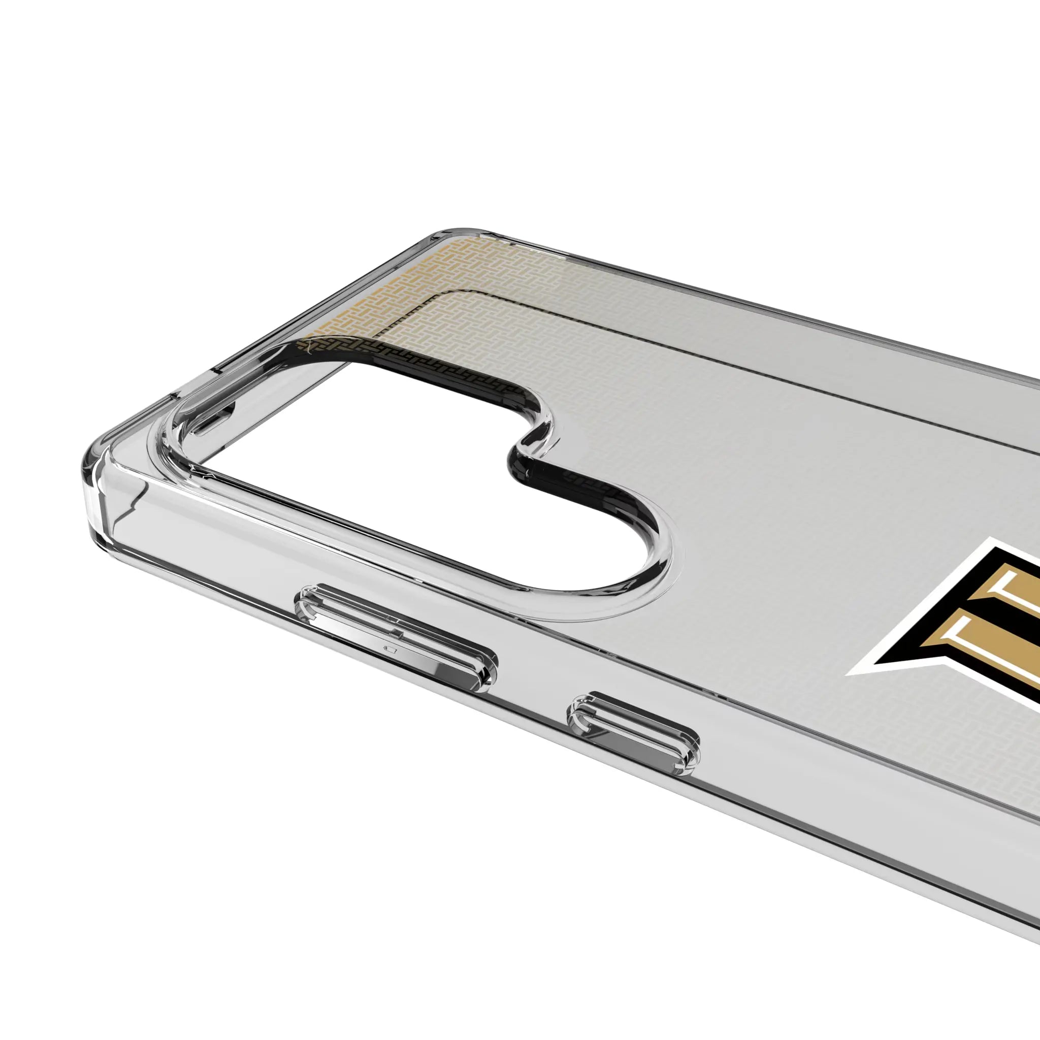 University of Central Florida Golden Knights Linen Clear Phone Case for Samsung Galaxy