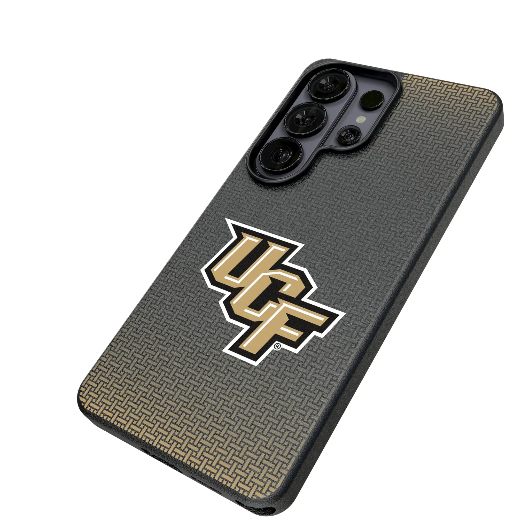 University of Central Florida Golden Knights Linen MagSafe Compatible Phone Case for Samsung Galaxy