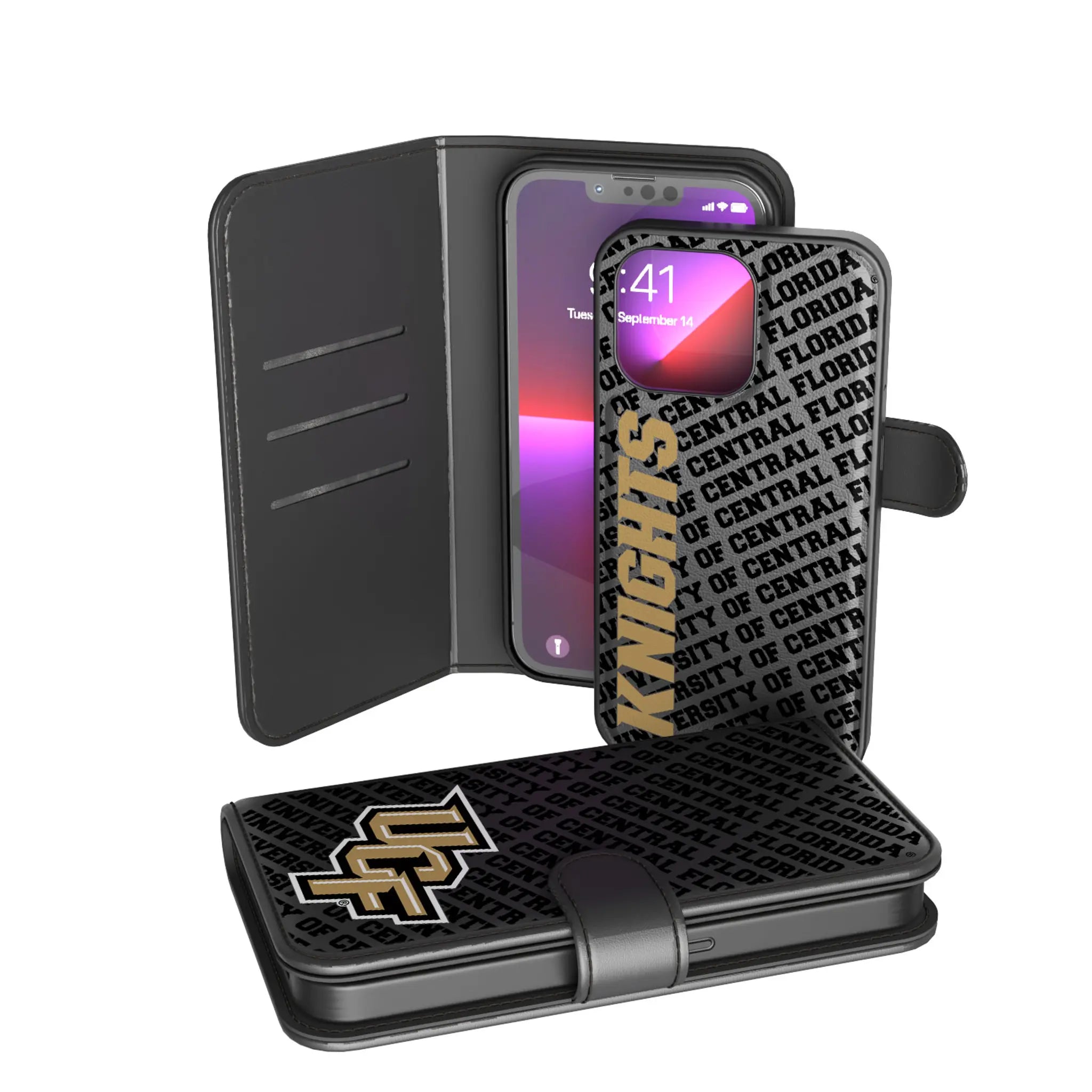 Central Florida Golden Knights Tilt Wallet Case