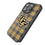 University of Central Florida Golden Knights Plaid Bling Phone Case