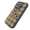 University of Central Florida Golden Knights Plaid Bling Phone Case