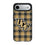 University of Central Florida Golden Knights Plaid MagSafe Compatible Phone Case for Apple iPhone