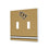 University of Central Florida Golden Knights Stripe Hidden-Screw Light Switch Plate