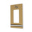 University of Central Florida Golden Knights Stripe Hidden-Screw Light Switch Plate