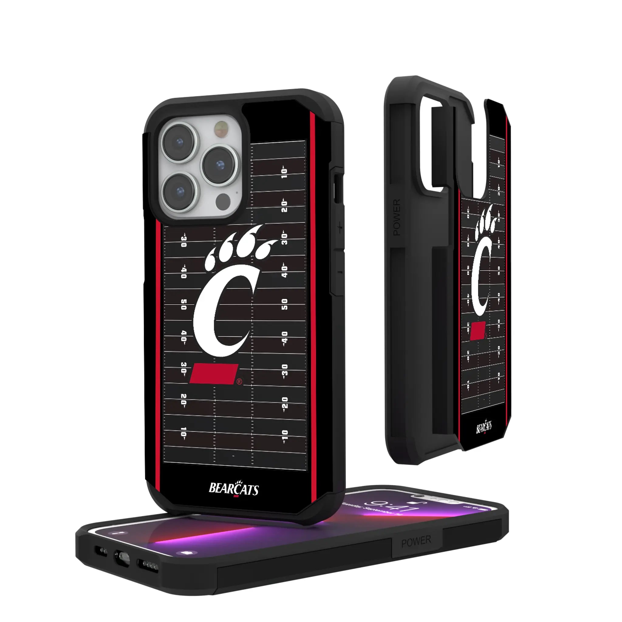 University of Cincinnati Bearcats Field Rugged Phone Case