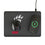 University of Cincinnati Bearcats Linen 15-Watt Wireless Charger and Mouse Pad