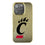 University of Cincinnati Bearcats Linen Bling Phone Case for Apple iPhone