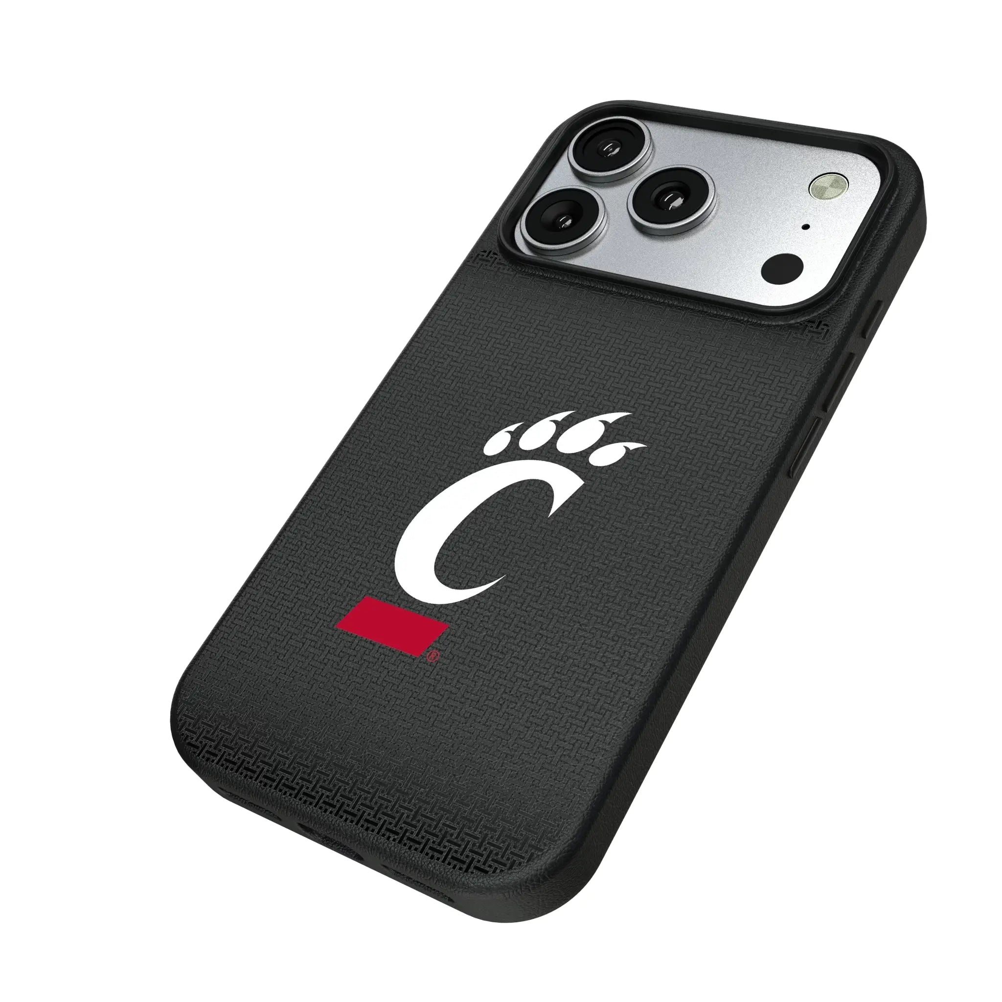 University of Cincinnati Bearcats Linen MagSafe Compatible Phone Case for Apple iPhone