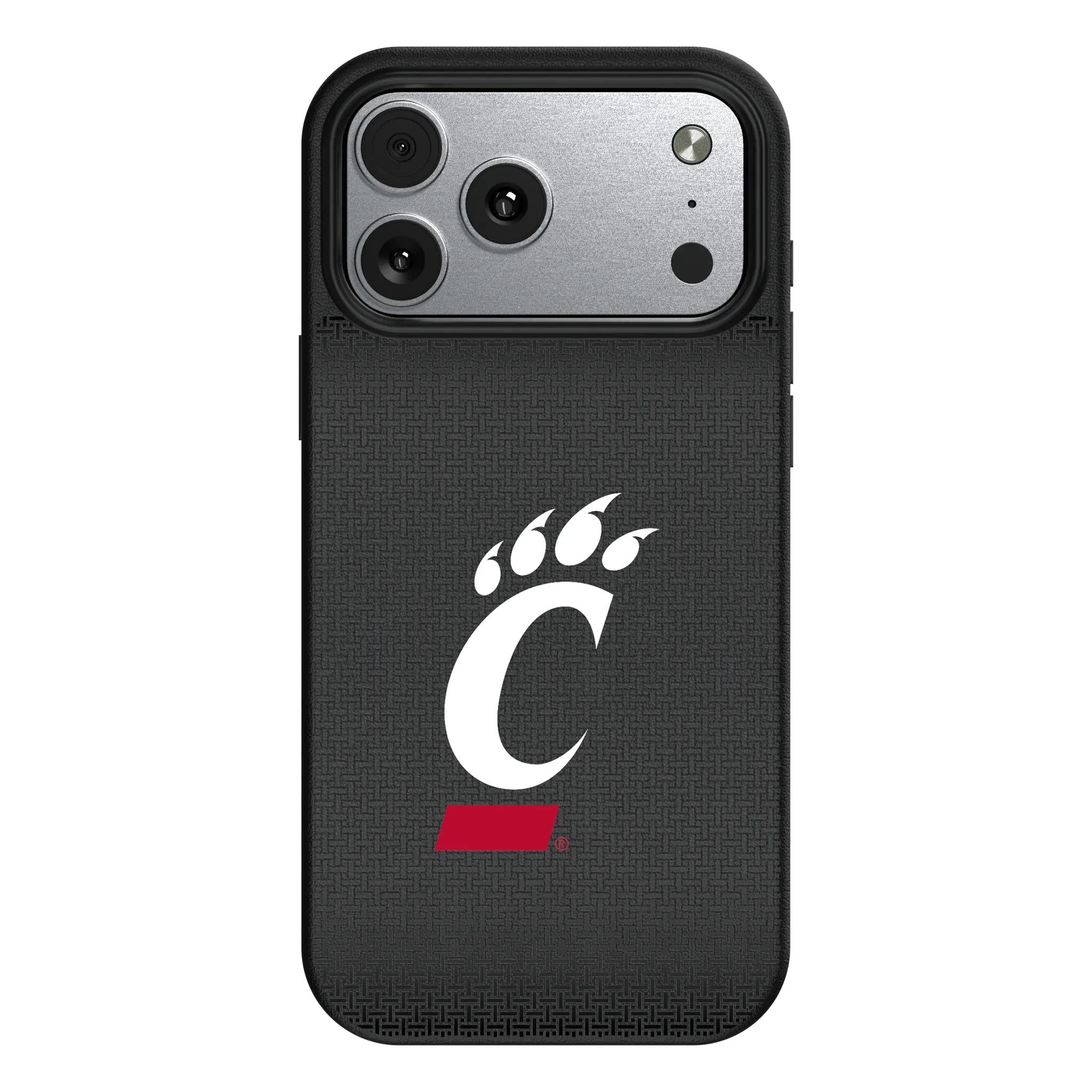 University of Cincinnati Bearcats Linen MagSafe Compatible Phone Case for Apple iPhone