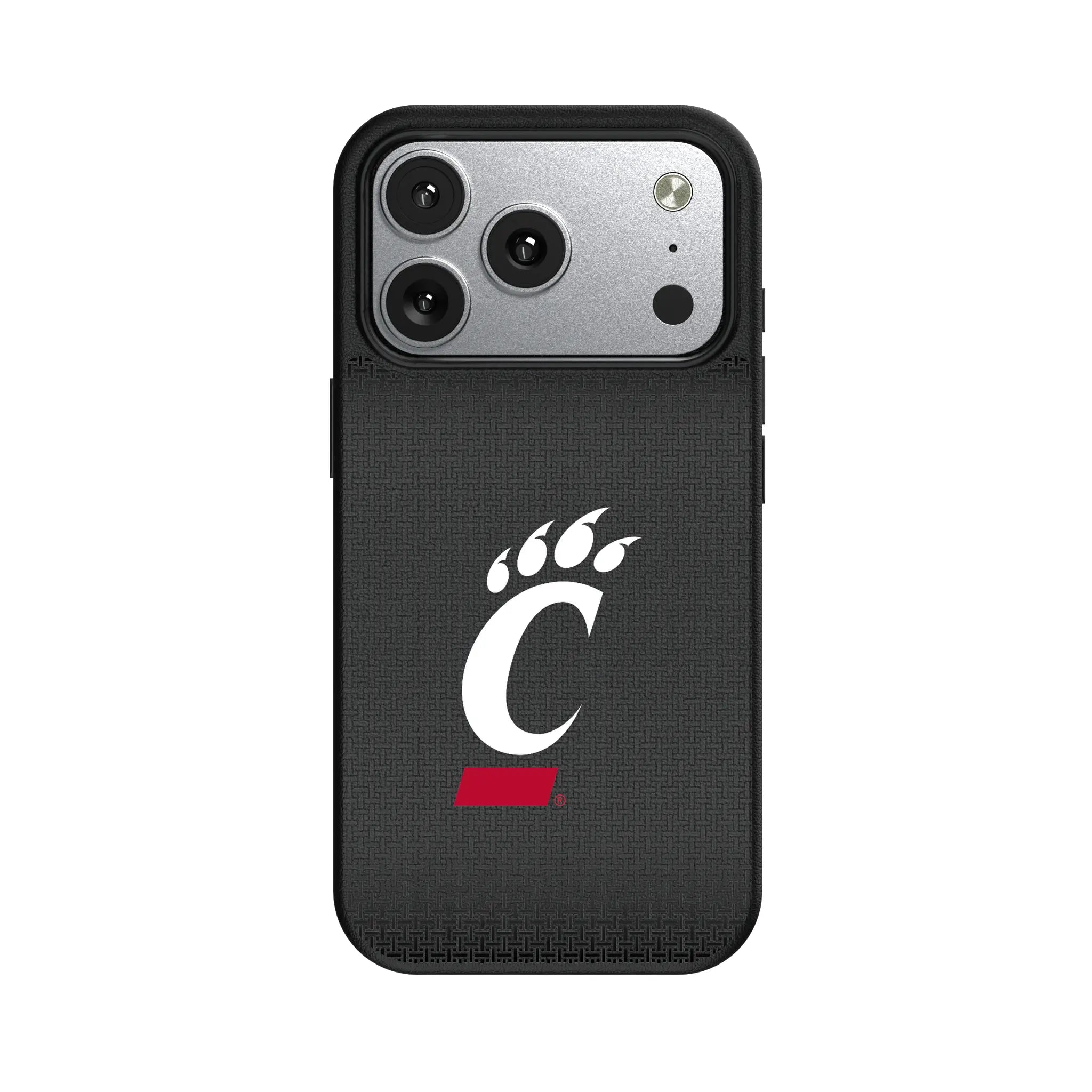 University of Cincinnati Bearcats Linen MagSafe Compatible Phone Case for Apple iPhone