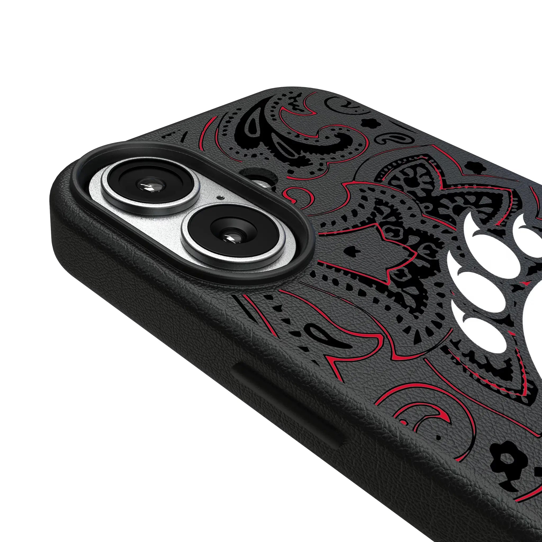 University of Cincinnati Bearcats Paisley MagSafe Compatible Phone Case for Apple iPhone