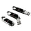 University of Cincinnati Bearcats Solid USB 32GB Clip Style Flash Drive
