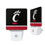 University of Cincinnati Bearcats Stripe Night Light 2-Pack