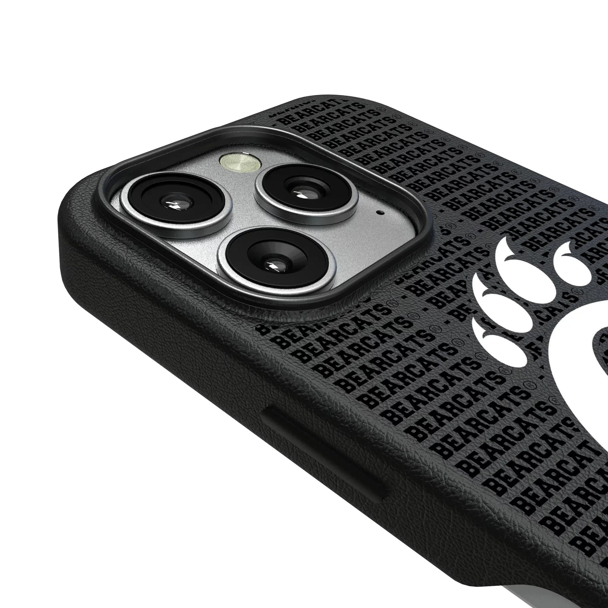 University of Cincinnati Bearcats Text Backdrop MagSafe Compatible Phone Case for Apple iPhone