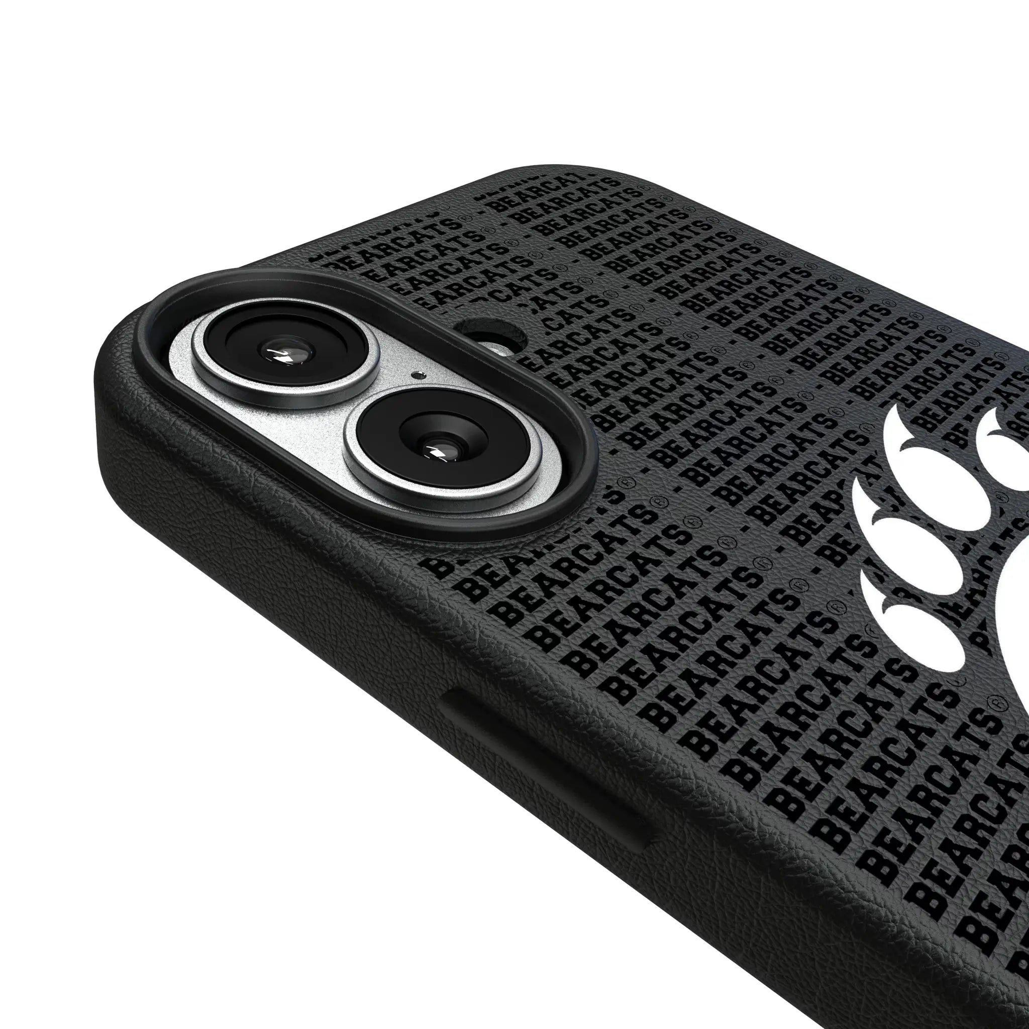 University of Cincinnati Bearcats Text Backdrop MagSafe Compatible Phone Case for Apple iPhone