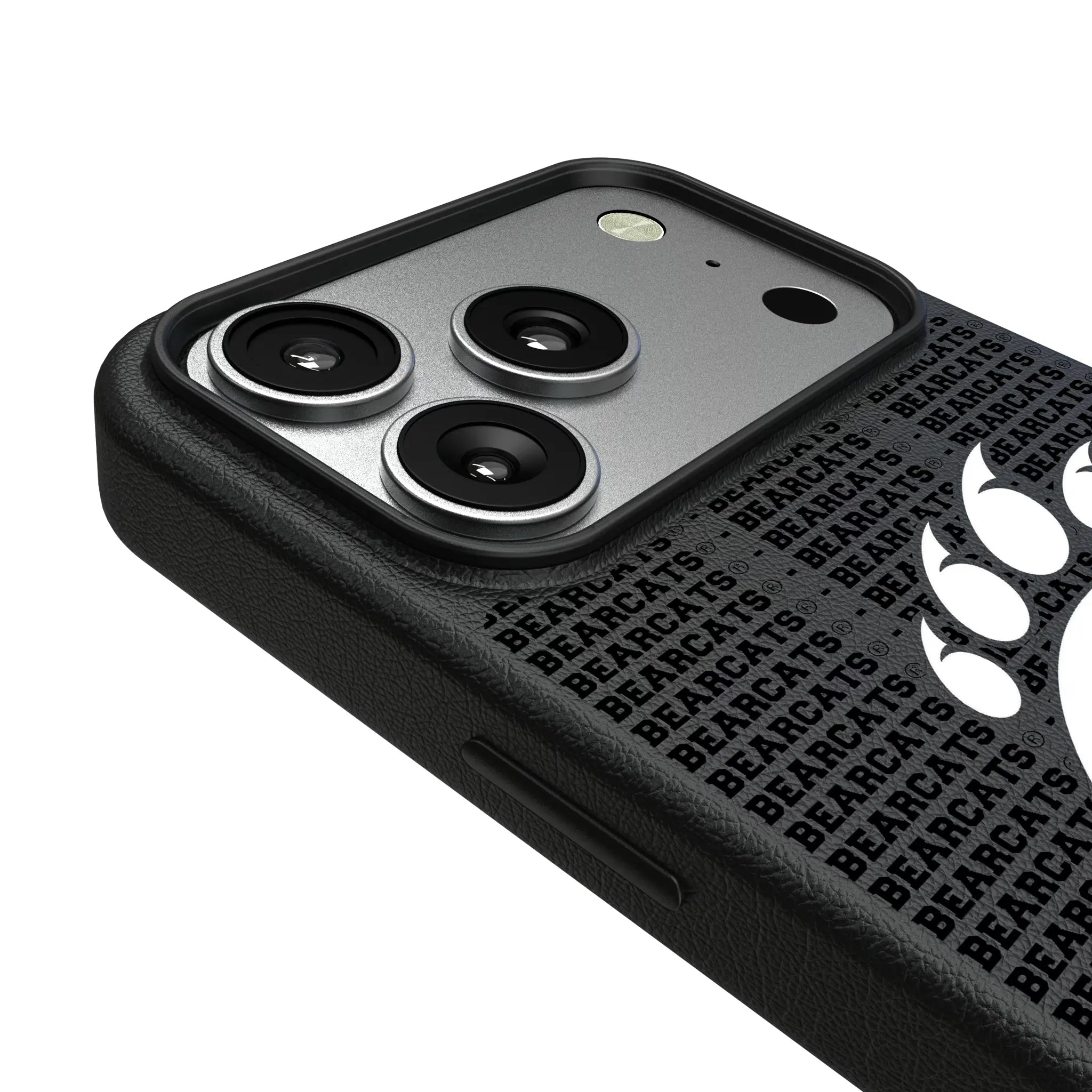 University of Cincinnati Bearcats Text Backdrop MagSafe Compatible Phone Case for Apple iPhone