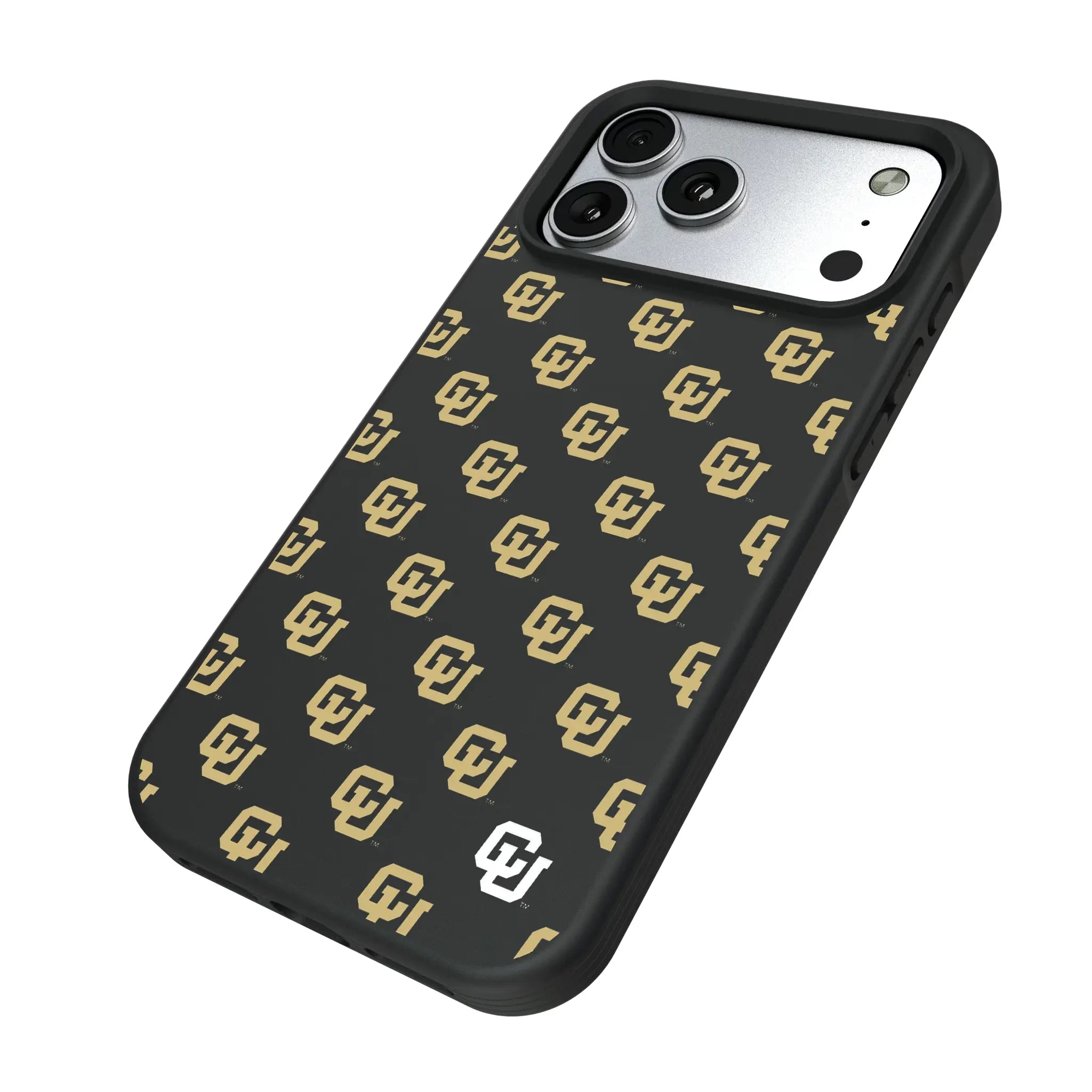 University of Colorado Buffaloes Fashion Pattern Bump Phone Case for Apple iPhone
