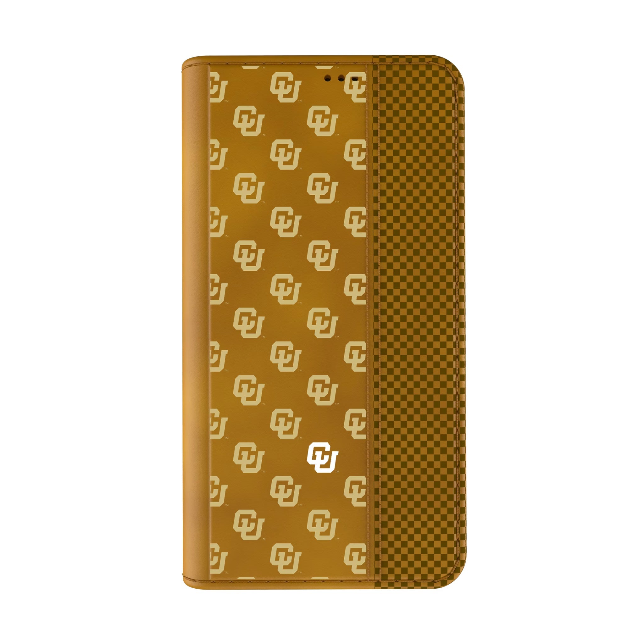 University of Colorado Buffaloes Fashion Pattern Folio Phone Case for Apple iPhone