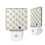 University of Colorado Buffaloes Fashion Pattern Night Light 2-Pack