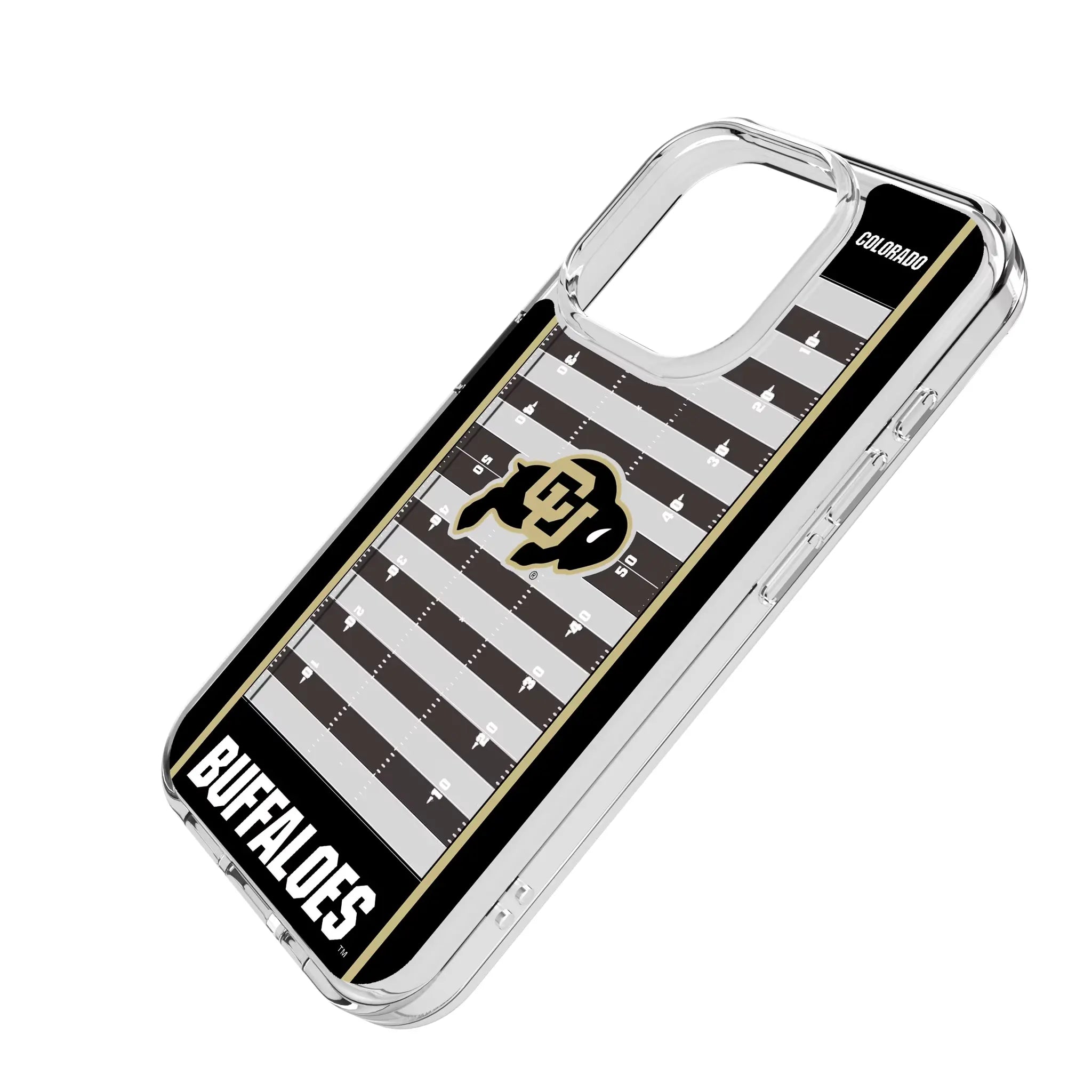 University of Colorado Buffaloes Field Clear Phone Case for Apple iPhone