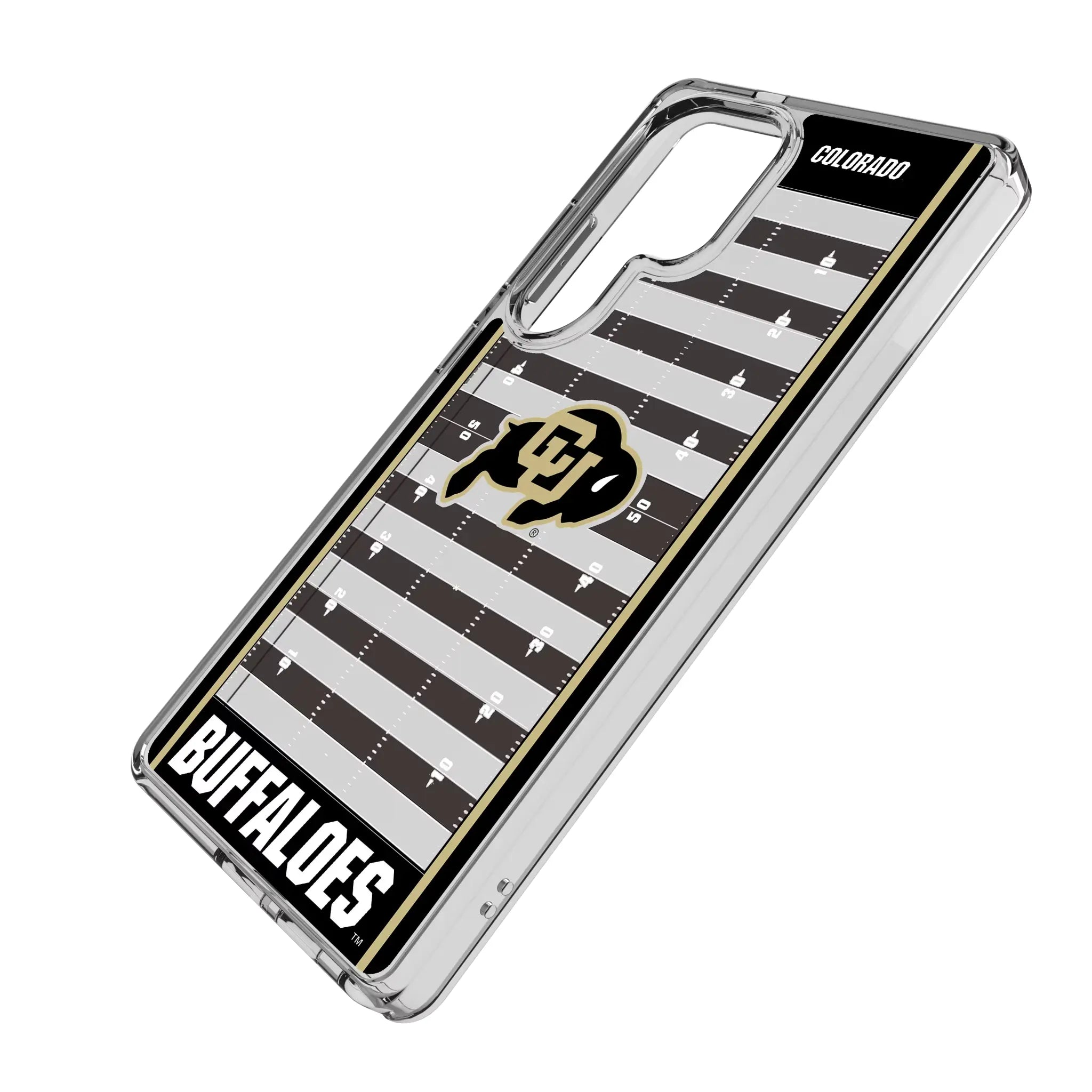 University of Colorado Buffaloes Field Clear Phone Case for Samsung Galaxy