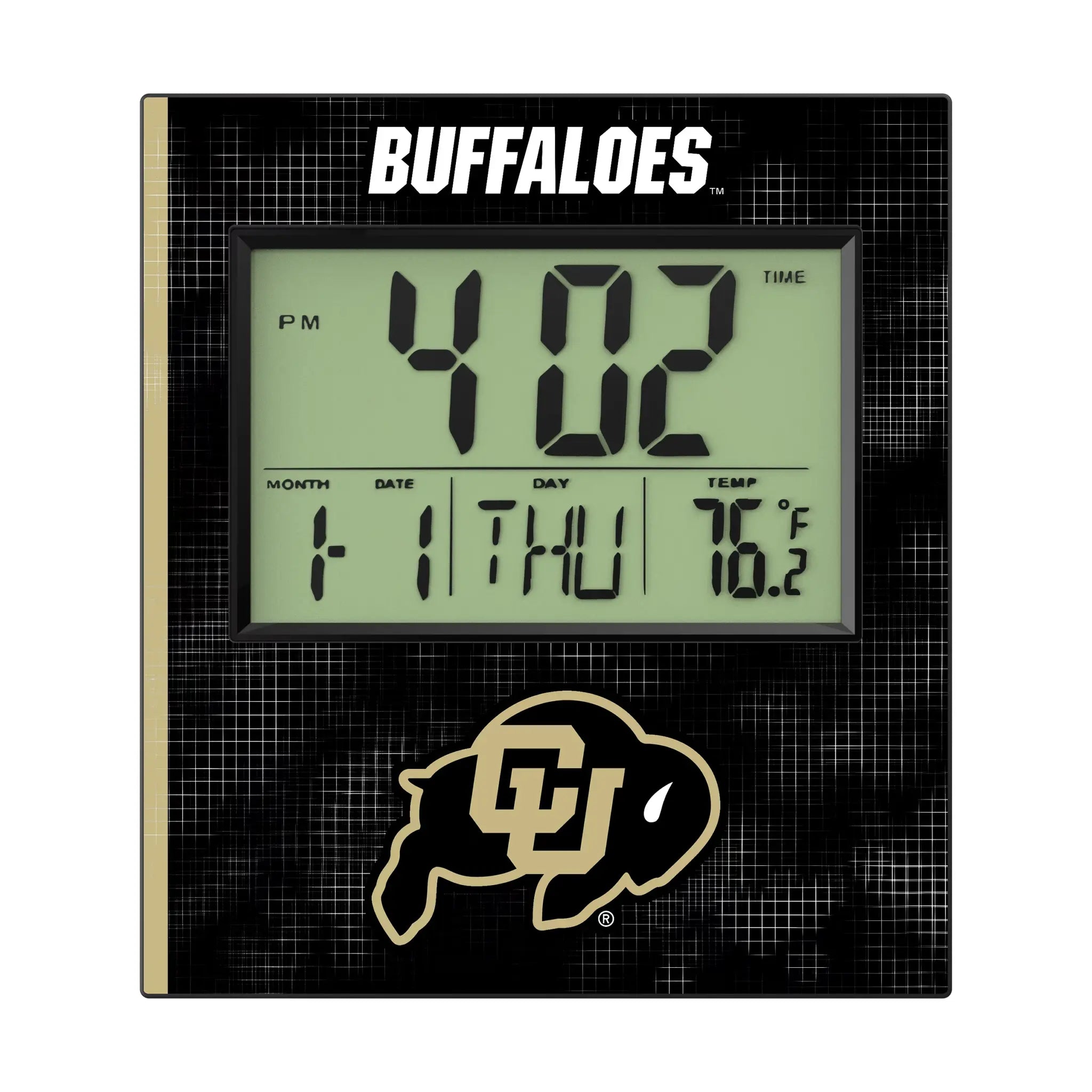 University of Colorado Buffaloes Hatch Wall Clock