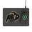 University of Colorado Buffaloes Linen 15-Watt Wireless Charger and Mouse Pad