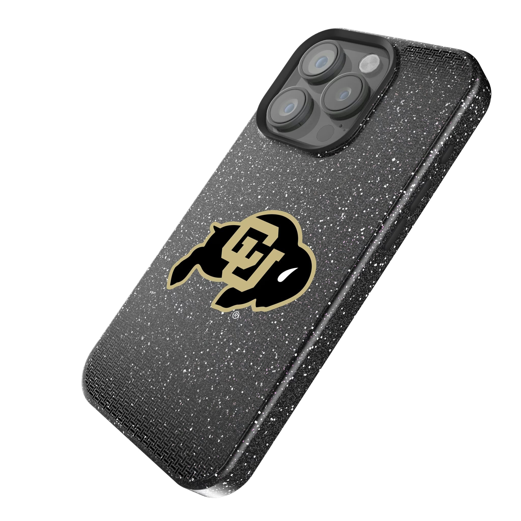 University of Colorado Buffaloes Linen Bling Phone Case for Apple iPhone