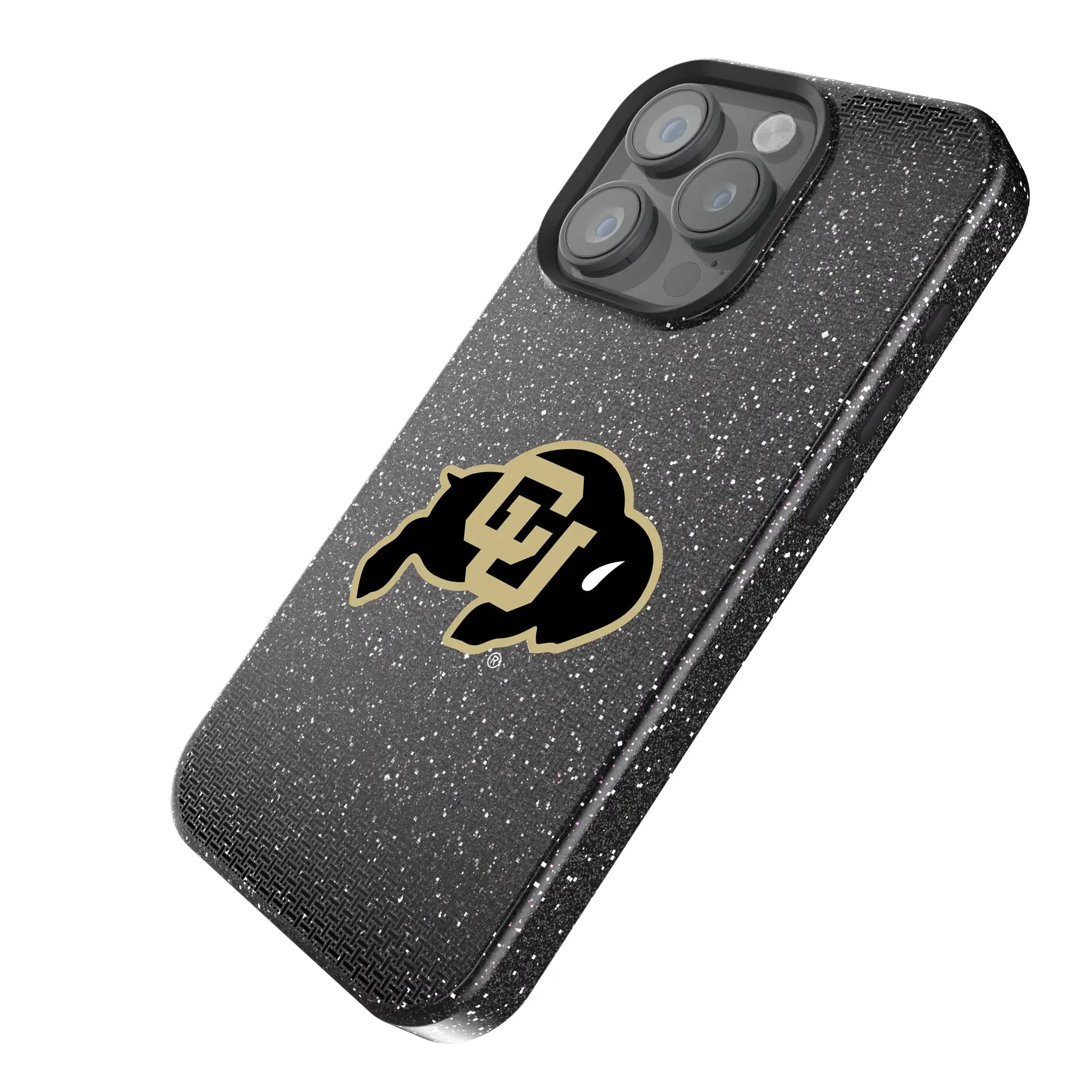 University of Colorado Buffaloes Linen Bling Phone Case for Apple iPhone