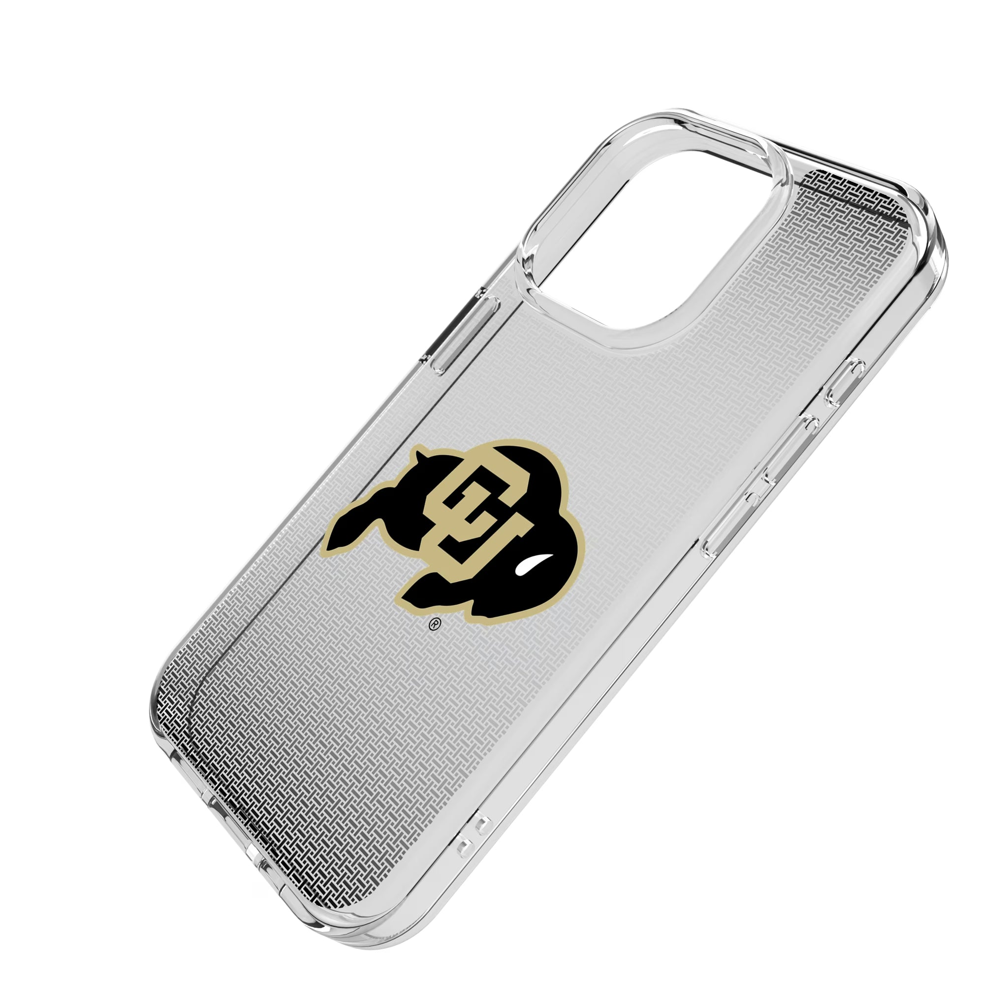University of Colorado Buffaloes Linen Clear Phone Case for Apple iPhone