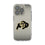 University of Colorado Buffaloes Linen Clear Phone Case for Apple iPhone