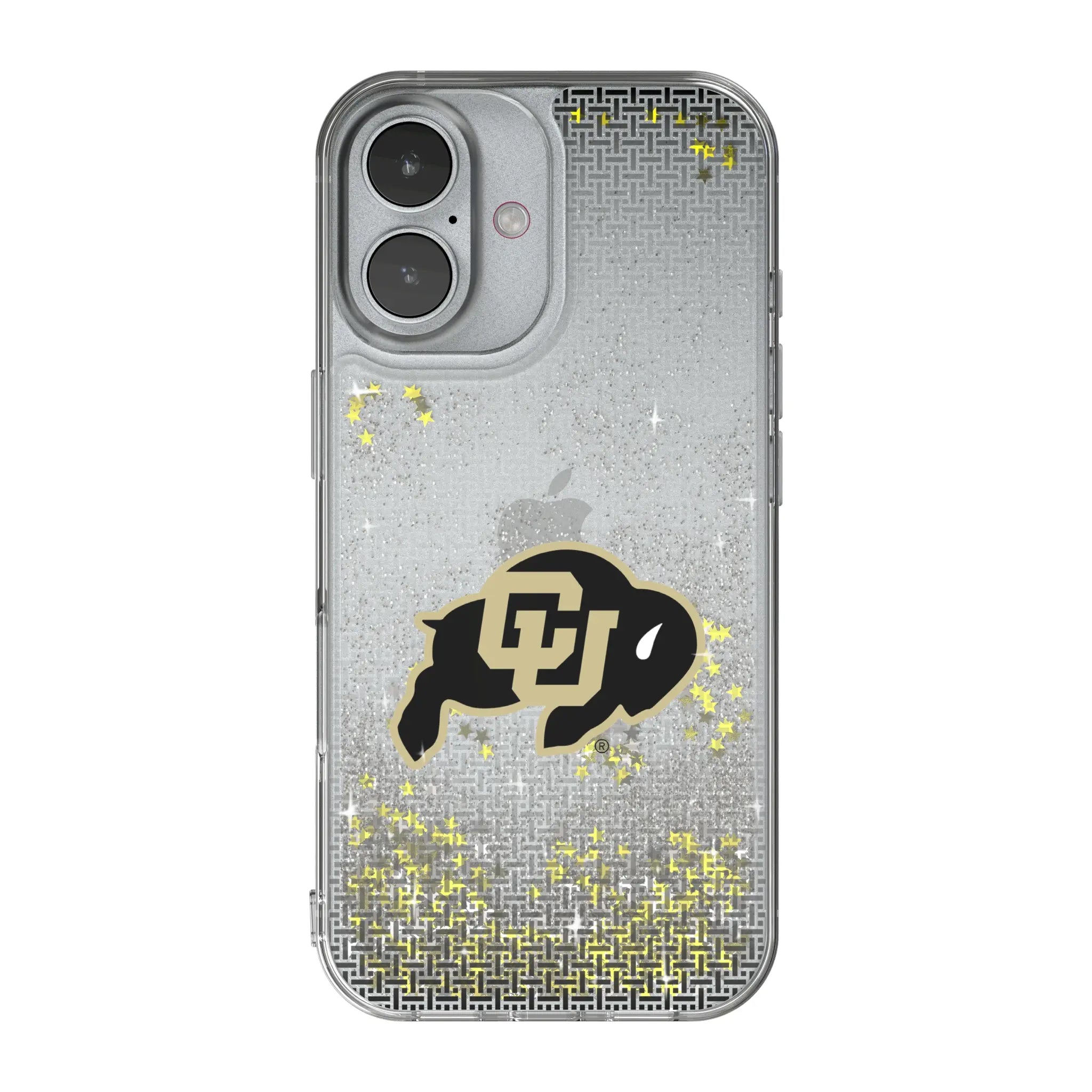 University of Colorado Buffaloes Linen Glitter Phone Case