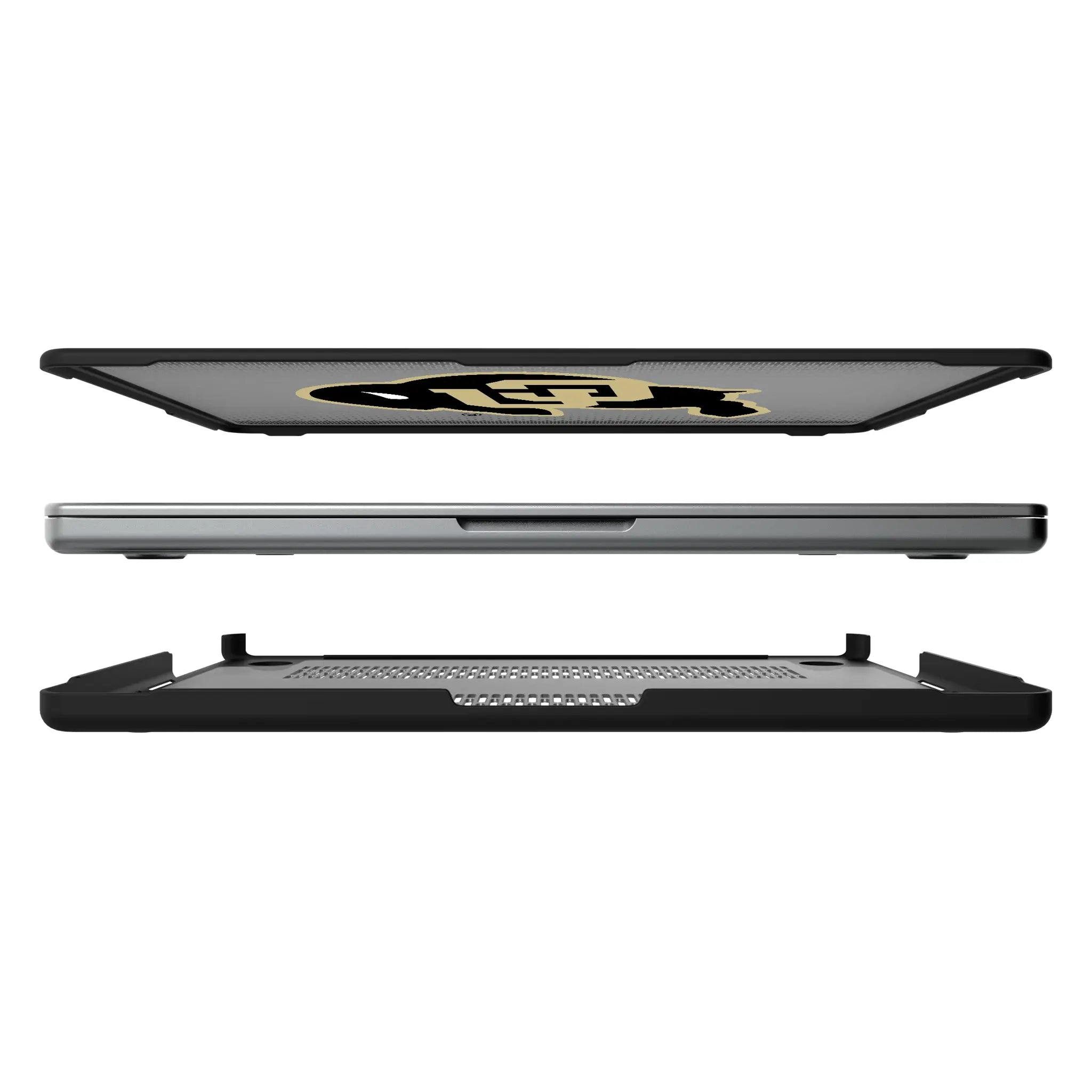 University of Colorado Buffaloes Linen Laptop Case for Apple MacBook