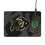 University of Colorado Buffaloes Monocolor Tilt 15-Watt Wireless Charger and Mouse Pad