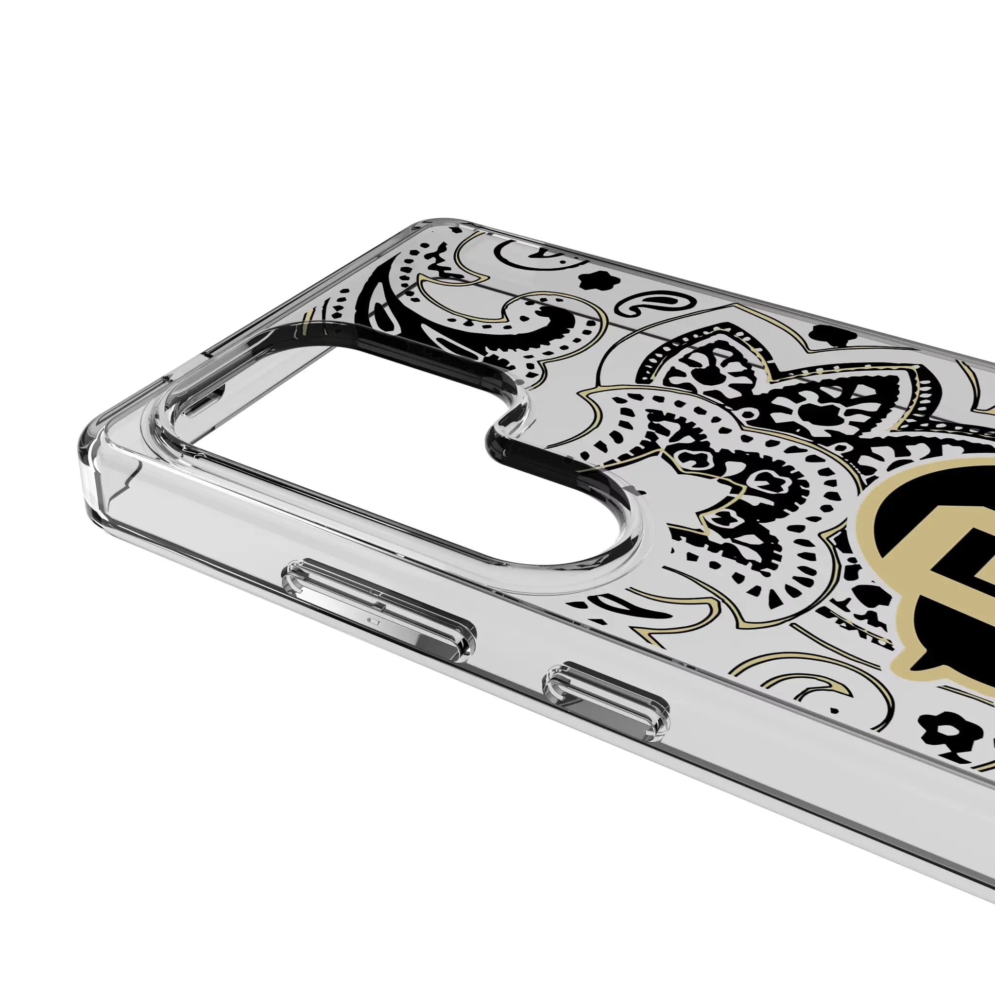University of Colorado Buffaloes Paisley Clear Phone Case for Samsung Galaxy