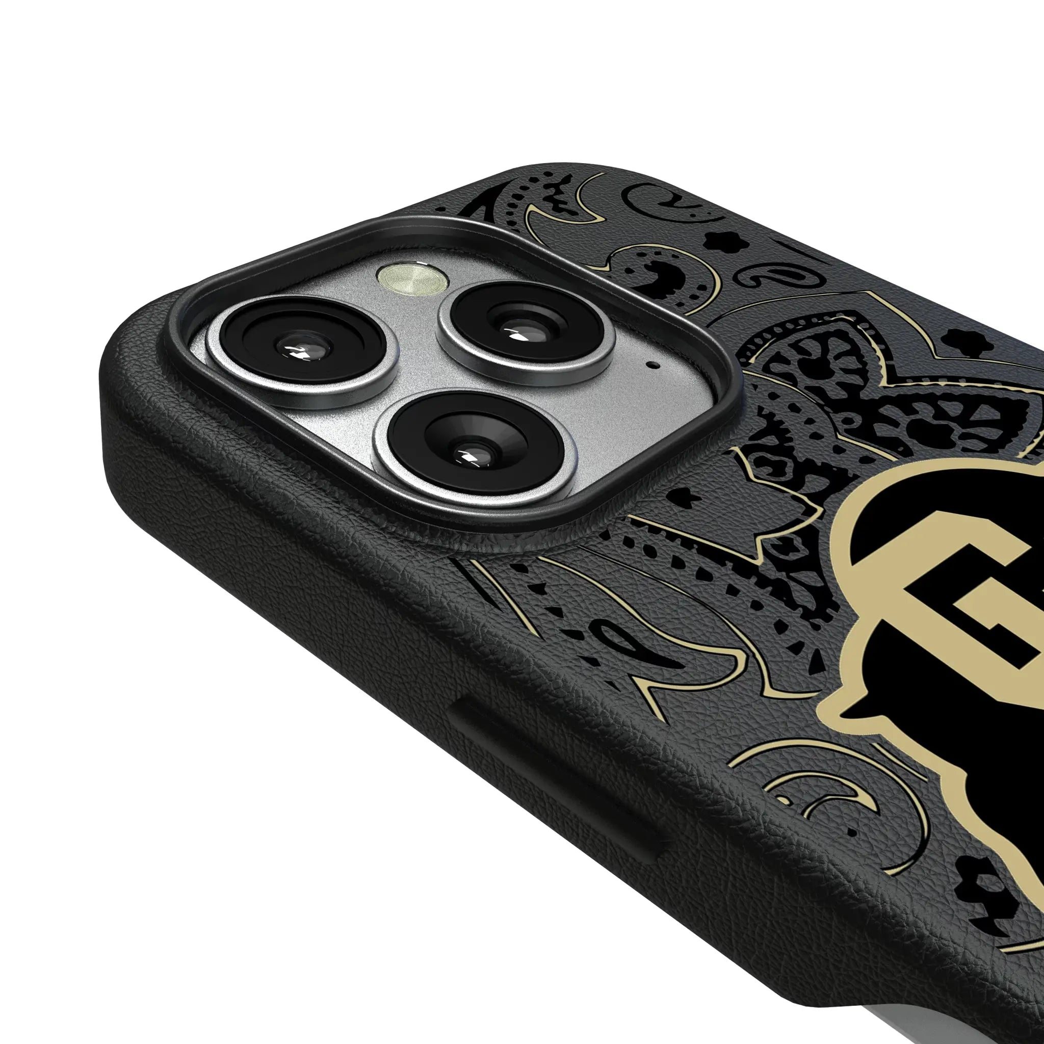 University of Colorado Buffaloes Paisley MagSafe Compatible Phone Case for Apple iPhone