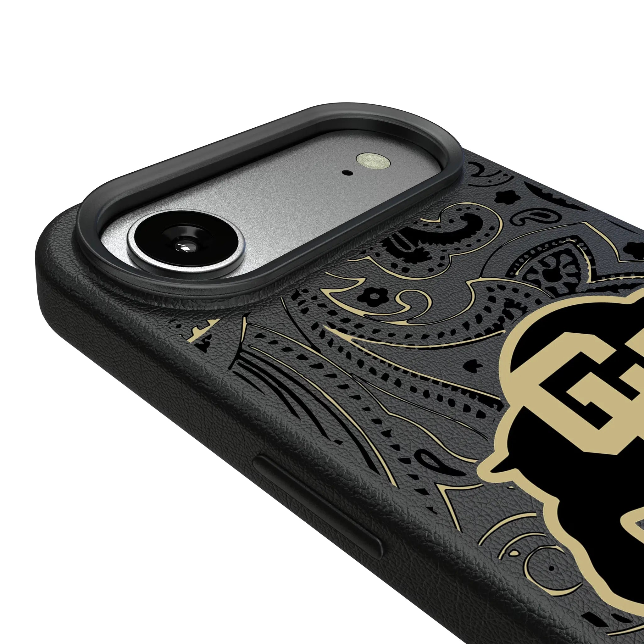 University of Colorado Buffaloes Paisley MagSafe Compatible Phone Case for Apple iPhone