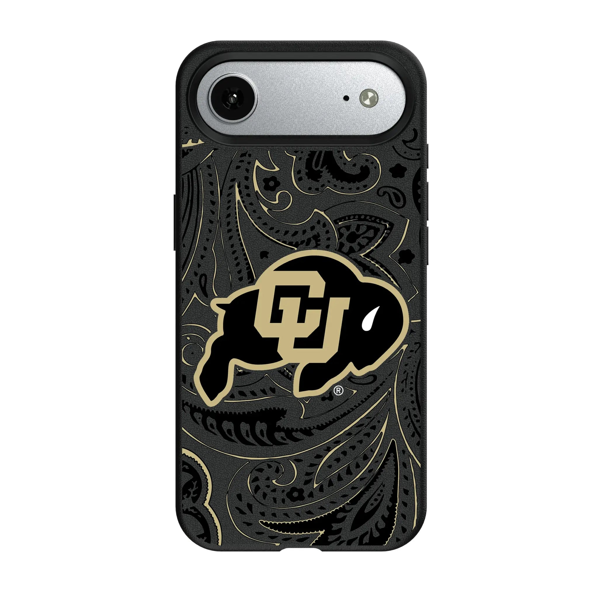University of Colorado Buffaloes Paisley MagSafe Compatible Phone Case for Apple iPhone