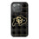 University of Colorado Buffaloes Plaid Bling Phone Case
