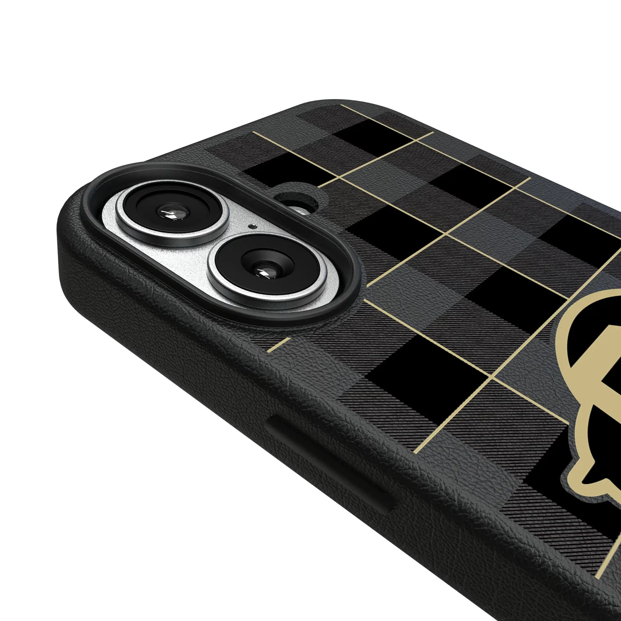 University of Colorado Buffaloes Plaid MagSafe Compatible Phone Case for Apple iPhone