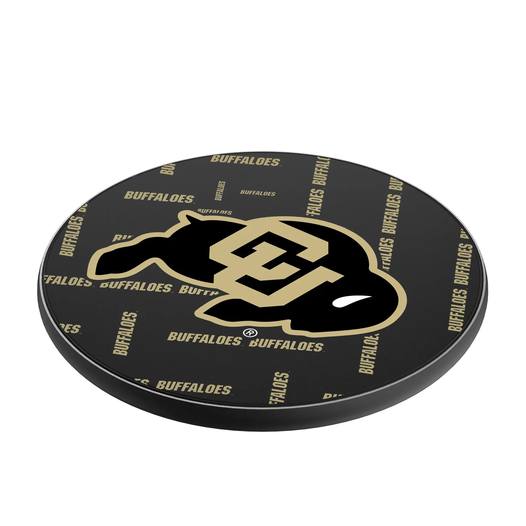 University of Colorado Buffaloes Quadtile 15-Watt Wireless Charger