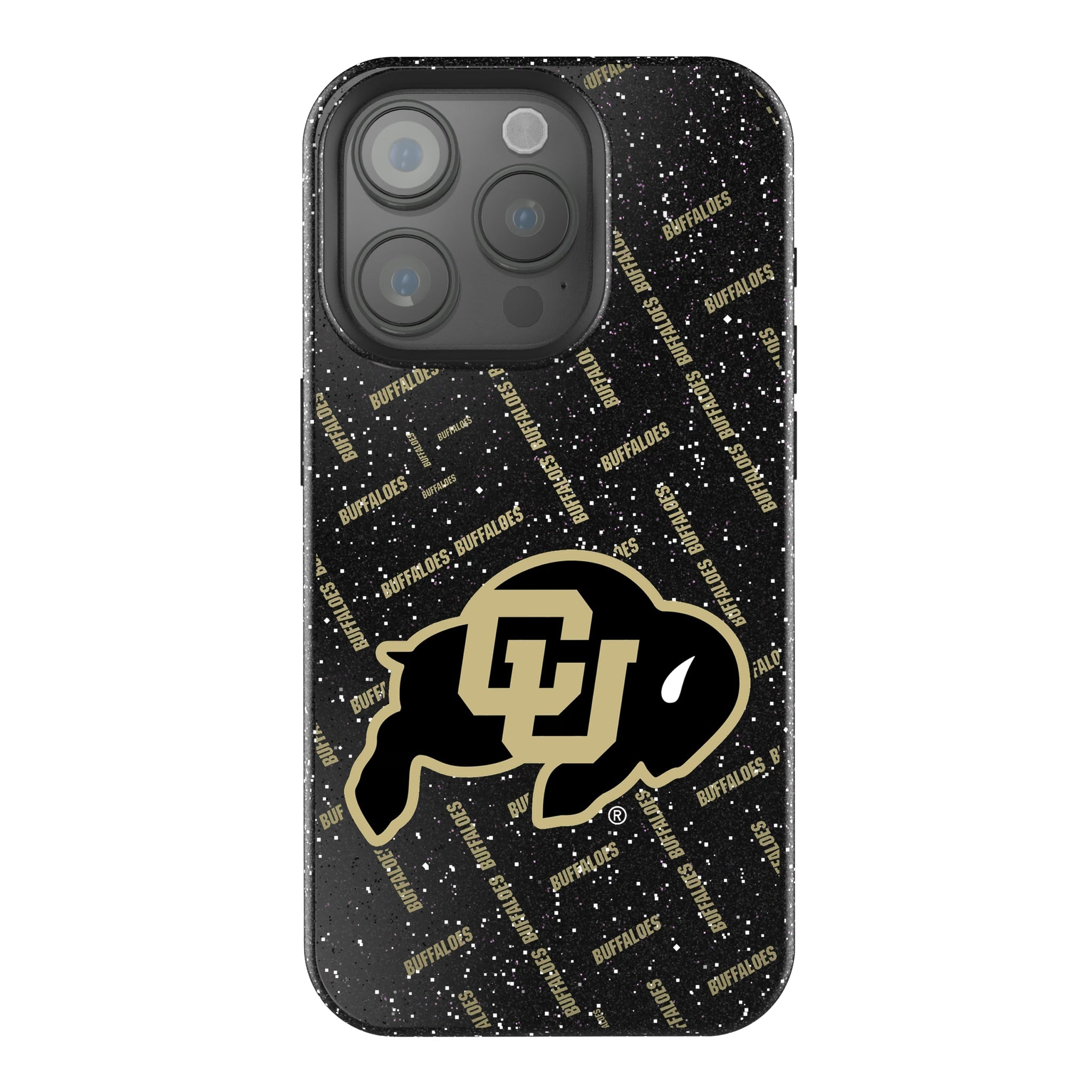 University of Colorado Buffaloes Quadtile Bling Phone Case for Apple iPhone