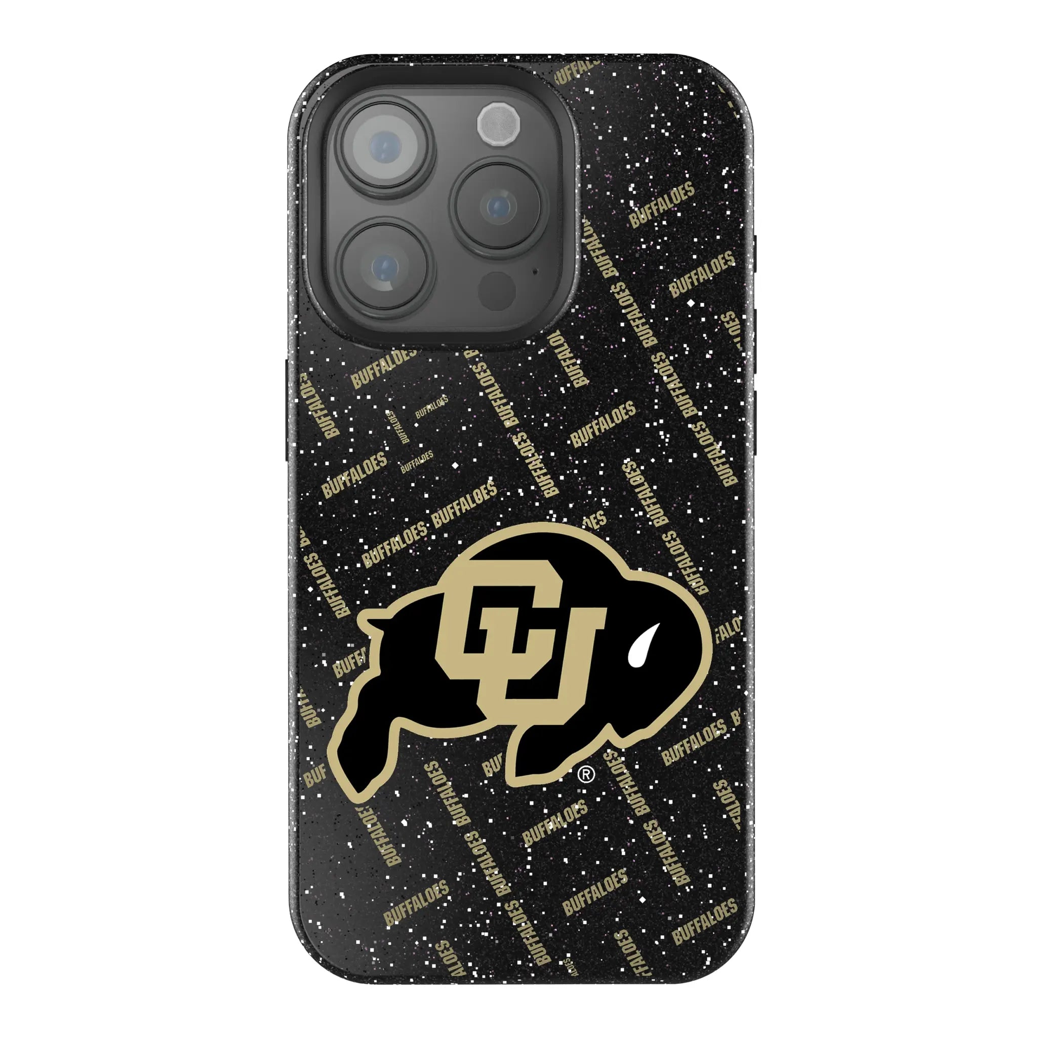 University of Colorado Buffaloes Quadtile Bling Phone Case for Apple iPhone