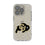 University of Colorado Buffaloes Quadtile Clear Phone Case for Apple iPhone