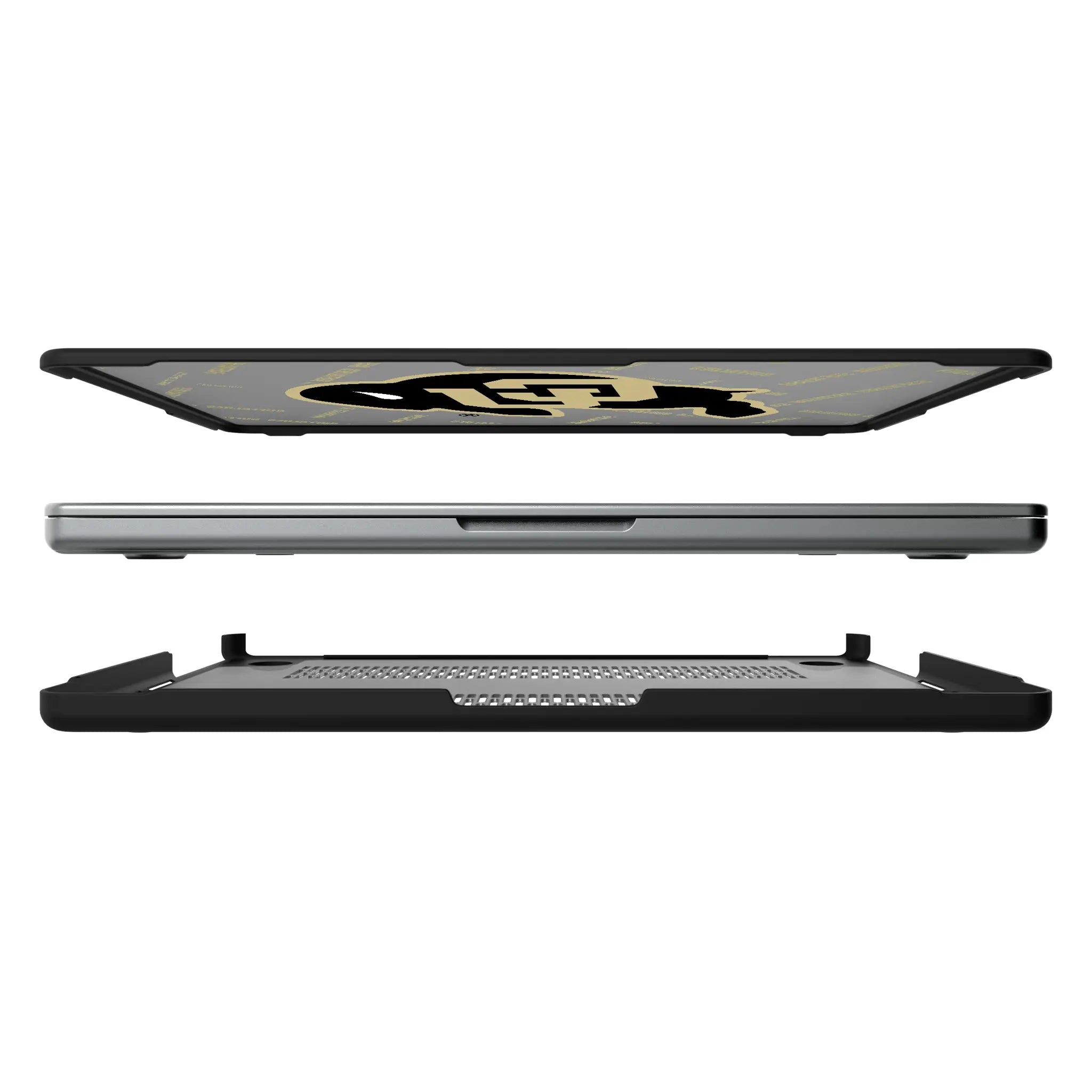 University of Colorado Buffaloes Quadtile Laptop Case for Apple MacBook