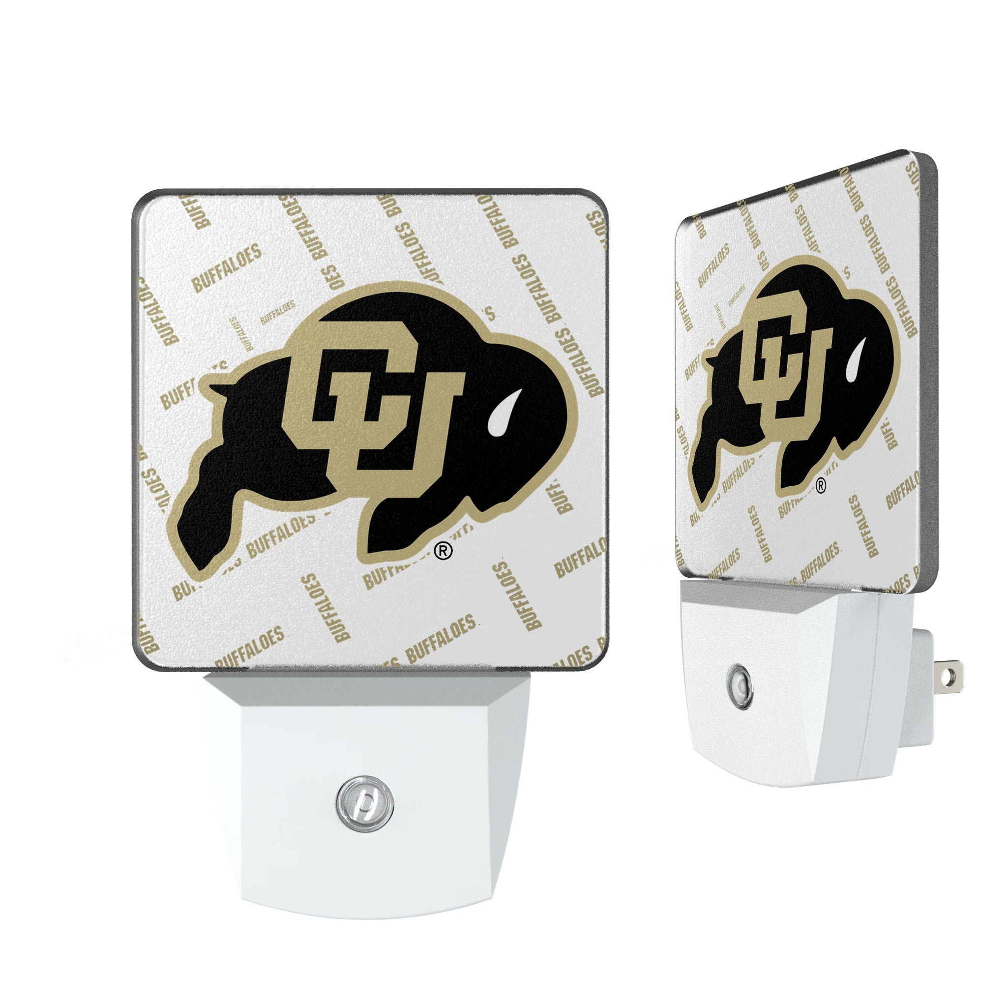 University of Colorado Buffaloes Quadtile Night Light 2-Pack