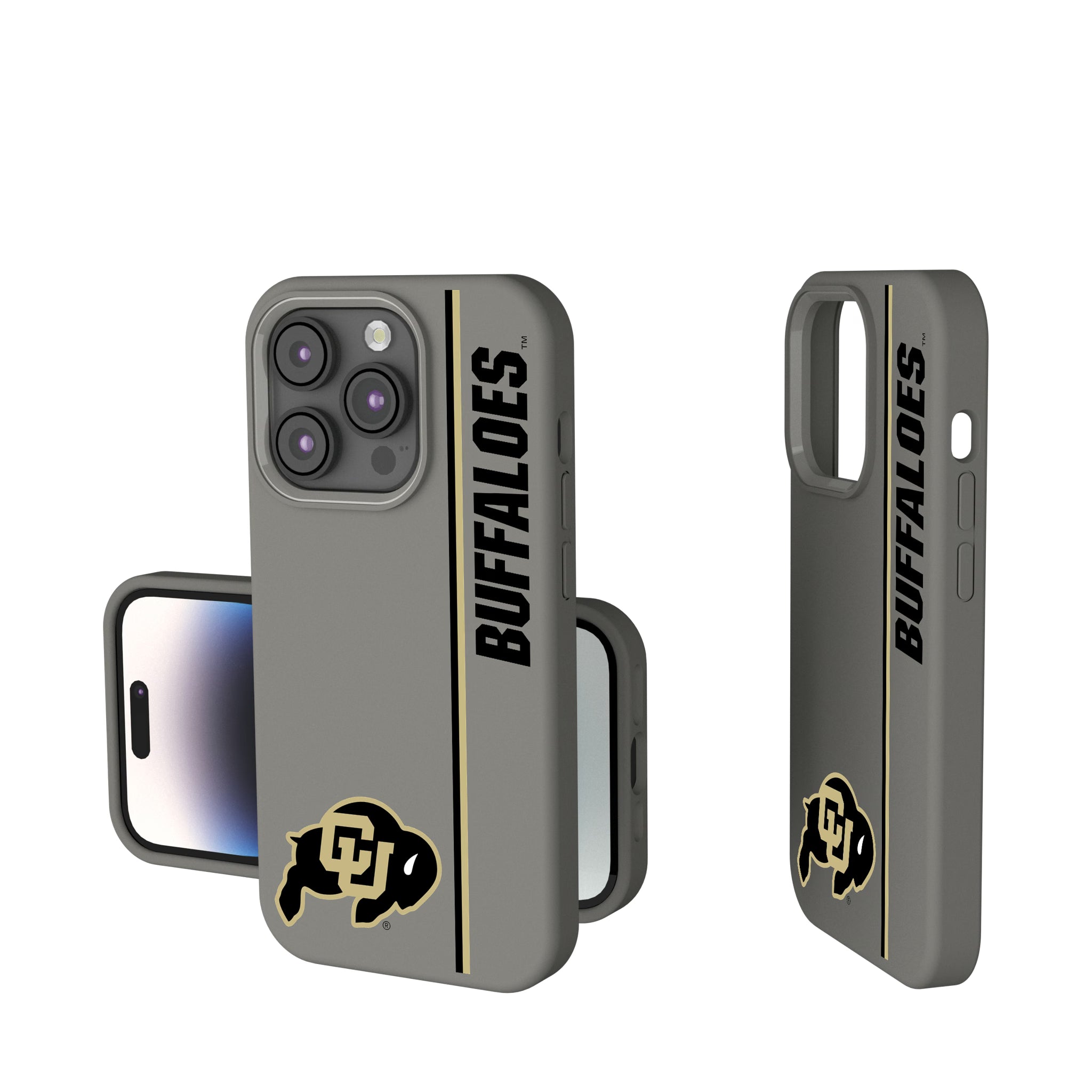 University of Colorado Buffaloes Sidebar Soft Touch Phone Case - Sports Gifts, Sports Memorabilia, Sports Collectibles, Fan Shop